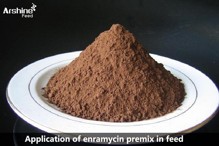 Application of enramycin premix in feed